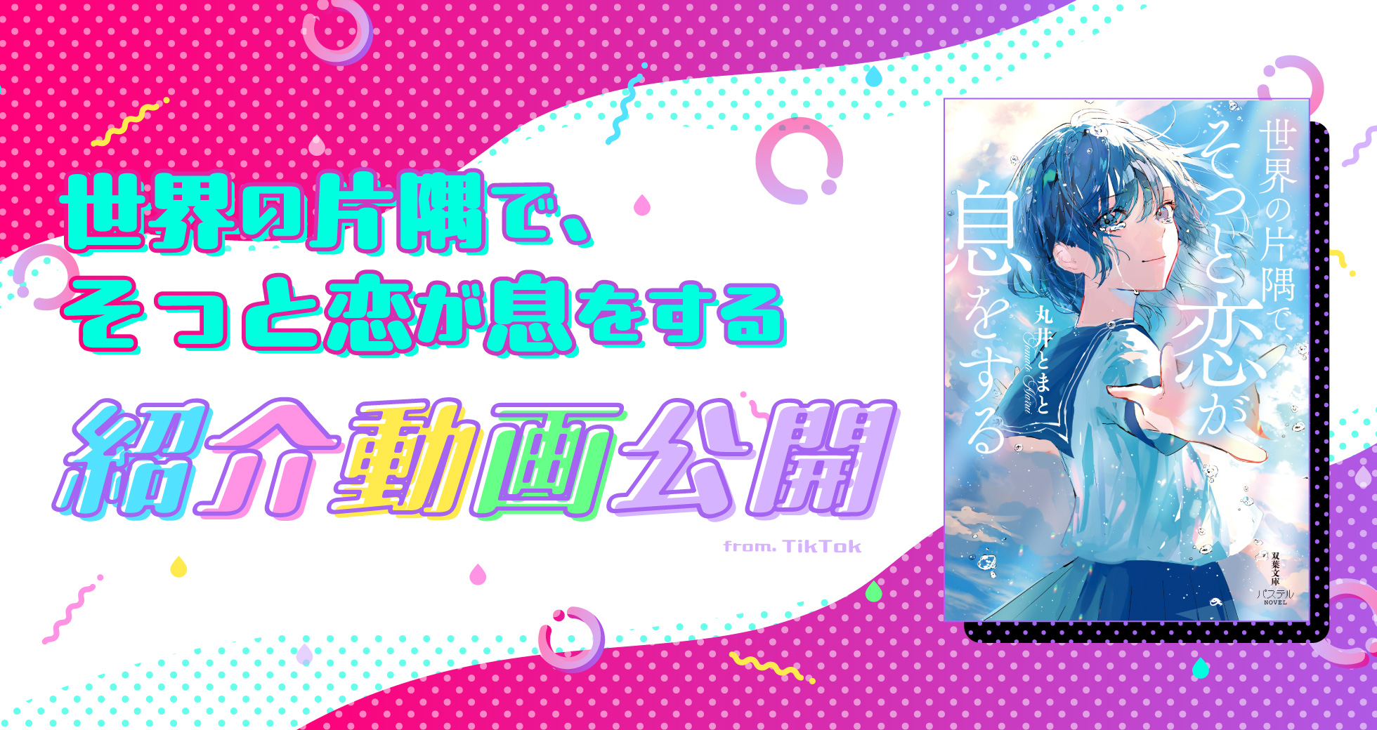 「世界の片隅で、そっと恋が息をする」紹介動画